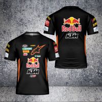 2023 In stock  -Top Mens/Red bull KTM Logo F1 Best Gift Print 3D T-shirt ，Contact the seller to personalize the name and logo