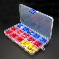 ○ 280PCS/set Cable Lugs Assortment Kit Wire Flat Female and Male Insulated Electric Wire Cable Connectors Crimp Terminals Set Kit