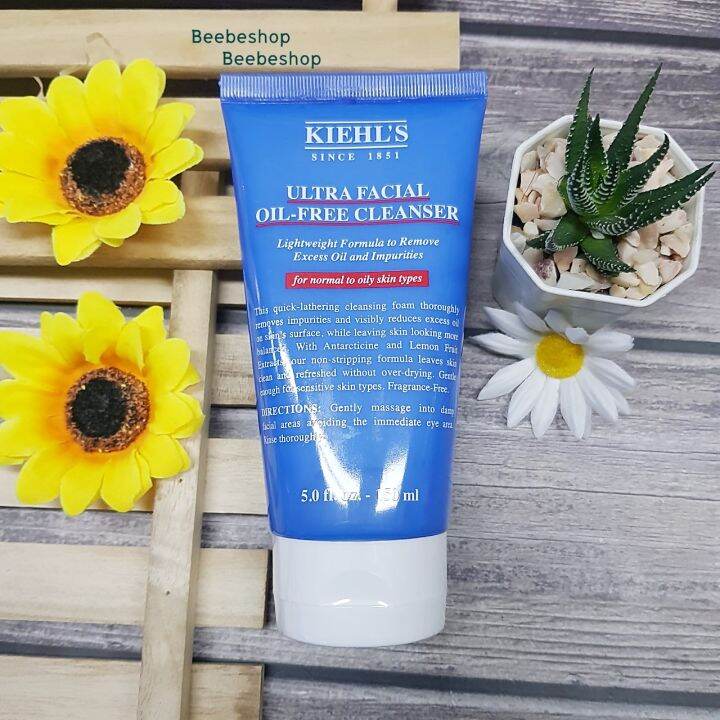 Kiehls Ultra Facial Oil Free Cleanser 150ml โฟมล้างหน้า ผลิต 08 2022