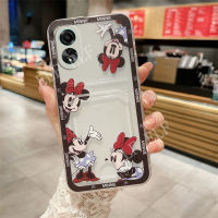 เคสโทรศัพท์สำหรับ OPPO A78 A78NFC แฟชั่นซิลิโคนนิ่มเคสกระเป๋าใส่บัตรน่ารักลาย A78 Oppo 4G 2023เลนส์กล้องป้องกันฝาหลัง OPPOA78 NFC