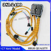 E326D E329D Excavator C7 EFI เครื่องยนต์สายไฟ381-2499สำหรับ Caterpillar C7ใหม่รุ่น Harness 3812499