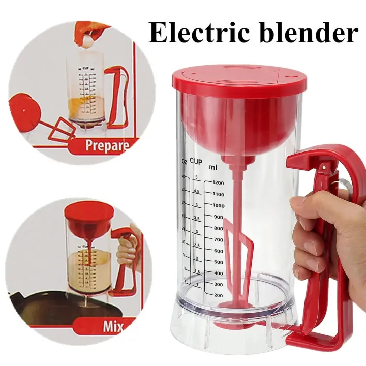 Manual Mixer Cake Bread Pancake Batterer Baking Machine Cupcake Funnel