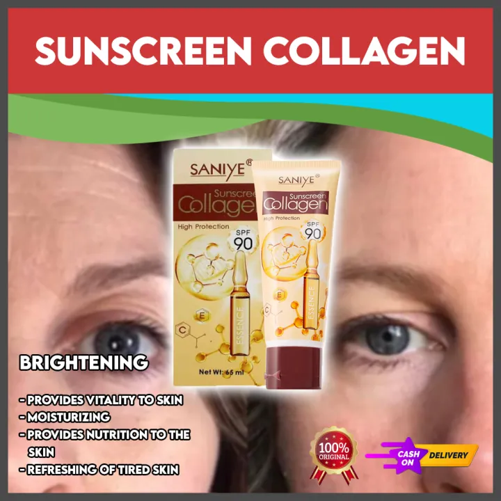 [ORIGINAL & EFFECTIVE] SANIYE SUNSCREEN COLLAGEN SUN PROTECTION AND