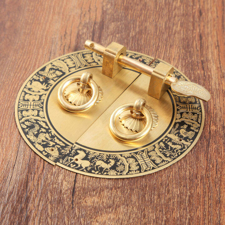 chinese-antique-furniture-hardware-brass-round-vintage-pull-handle-knobs-for-door-cupboard-wooden-box-round-copper-lock