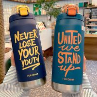 1100Ml Insulated Termos Large Capacity Cup Stainless Steel Drink Bottles Hot Cold Water Bottle Sport Tour Travel Thermos Flack