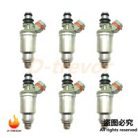 6ชิ้นหัวฉีดน้ำมัน23250-16120 23209-16120สำหรับ1.6 Toyota Celica Corolla 1990-1993