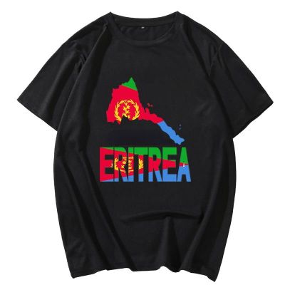Eritrean เสื้อพิมพ์ลายธงชาติ Eritrea,เสื้อกราฟิก Unisex เสื้อแฟชั่นผ้าฝ้าย100% ฤดูร้อนคอกลมใหม่ขายส่งราคาถูกเสื้อยืดแบรนด์2023คุณภาพสูงเสื้อยืดผู้ชาย Unisex สไตล์ป๊อป Xs-3xl