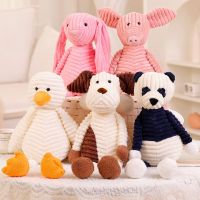 New Animal Party Plush Toys Soft Plush Stuffed Animals Elephant Lion Fox Monkey Doll Kids Birthday Christmas Gifts