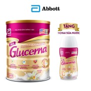 Lon sữa bột Abbott Glucerna Hương Vani 850gram Tặng 1 Chai Glucerna 220ml