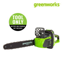 Greenworks เลื่อยโซ่ แบตเตอรี่ 10 นิ้ว DigoPro 40V (เฉพาะตัวเครื่องเท่านั้น) ไม่รวมแบตฯ และที่ชาร์จ, Brushless Cordless Chainsaw (TOOL ONLY)