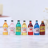 Blowing 10Pcs 1:12 1:6 Dollhouse Miniature Drink Bottles Model Dolls Kitchen Accessories