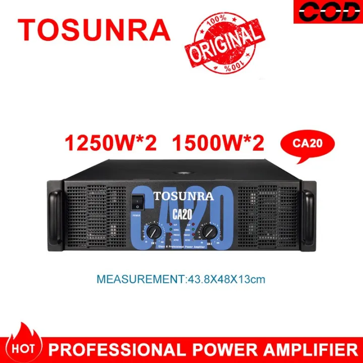 TOSUNRA Professional Power Amplifier CA20 Lazada PH
