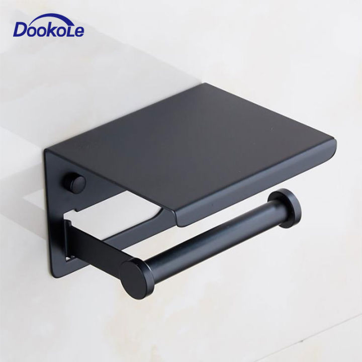 toilet-paper-roll-holder-wall-mount-bathroom-toilet-tissue-holder-with-mobile-phone-storage-shelf-matt-black-stainless-steel