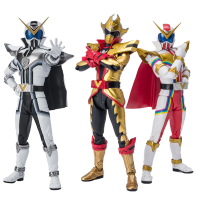 Bandai Original S.h.figuarts KIKAI SENTAI ZENKAIGER Super Team Caesar BLACK Anime Action Figure ของเล่นสำหรับชายหญิงเด็กของขวัญ