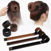 Magic Hair Styling Braider Synthetic Wig Hair Donut Crackling Circle Donut Headband Magic Hair Bun Women Hair Curler Accessories Cleaning Tools