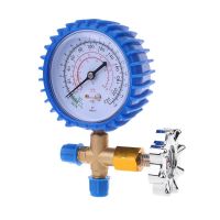 220PSI 500PSI Air Conditioning Refrigerant Recharge Pressure Gauge Manometer