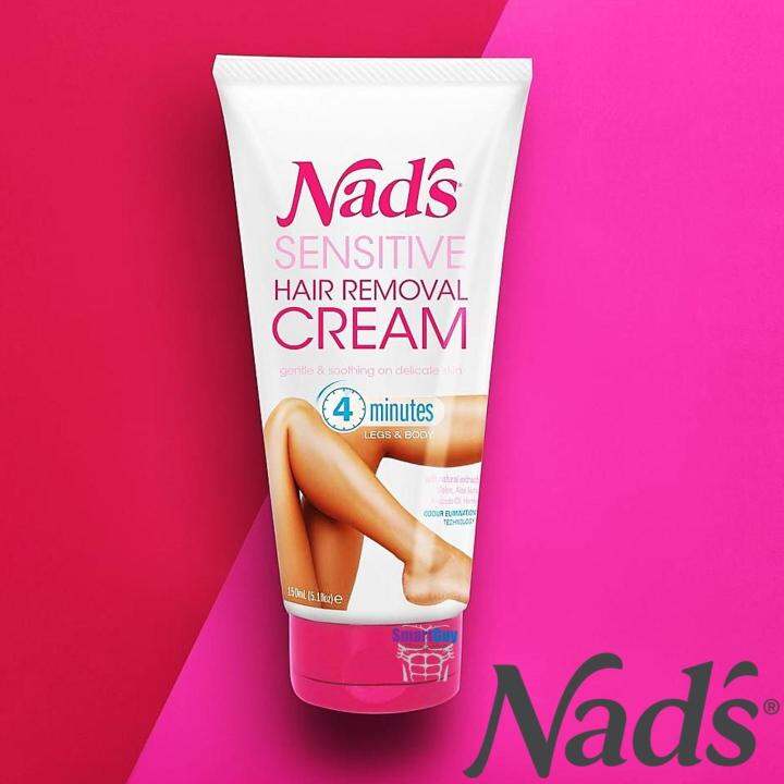 Nads Sensetive Hair Removal Cream ครีมกำจัดขนสูตรอ่อนโยนพิเศษสำหรับผิว