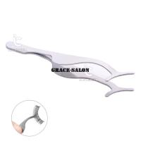 ICYCHEER False Eyelash Fake Eye Lash Applicator Clip Makeup Tweezers Tool Stainless Steel