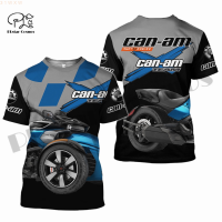 3dprinted (สต็อกเพียงพอ) brp can-am plstarcosmos racing car newest off-road personality unisex t-shirt shorts sleeve funny harajuku streetwearคุณภาพสูง size:S-5XL