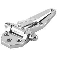 Brushed Satin Nickel Cooler Freezer 90 Degree Door Hinges Silver Tone