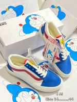 vans x doraemon รองเท้าผ้าใบผูกเชือกพร้อมกล่อง