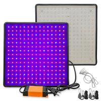 ไฟปลูกต้นไม้ LED 225 ไฟปลูกพืช  Greensindoor 1000W  ไฟช่วยต้นไม้ตัวเร็ว LED Grow Light Panel เต็มสเปกตรัม