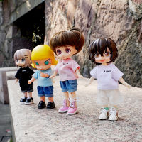 OB11ตุ๊กตาหลวมสั้นเสื้อผ้าตุ๊กตากางเกงสำหรับ Ob11,Obitsu11,มอลลี่,112 Bjd ตุ๊กตากางเกงยีนส์อุปกรณ์เสื้อผ้าร้อนใหม่