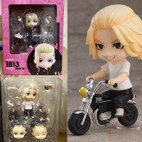 Nendoroid อะนิเมะ GSC 1666โตเกียว revengers 1813 manjiro Sano mikey รถจักรยานยนต์ข้อต่อที่สามารถเคลื่อนย้ายรูปการกระทำของเล่นรุ่นสำหรับของขวัญ