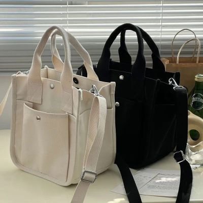 ๑✔ 2023 New Original Design Japanese Stereo Tote Bag Hand Carry Messenger Bag Handbag Simple Versatile One Shoulder Bento Lunch Bag Women bag