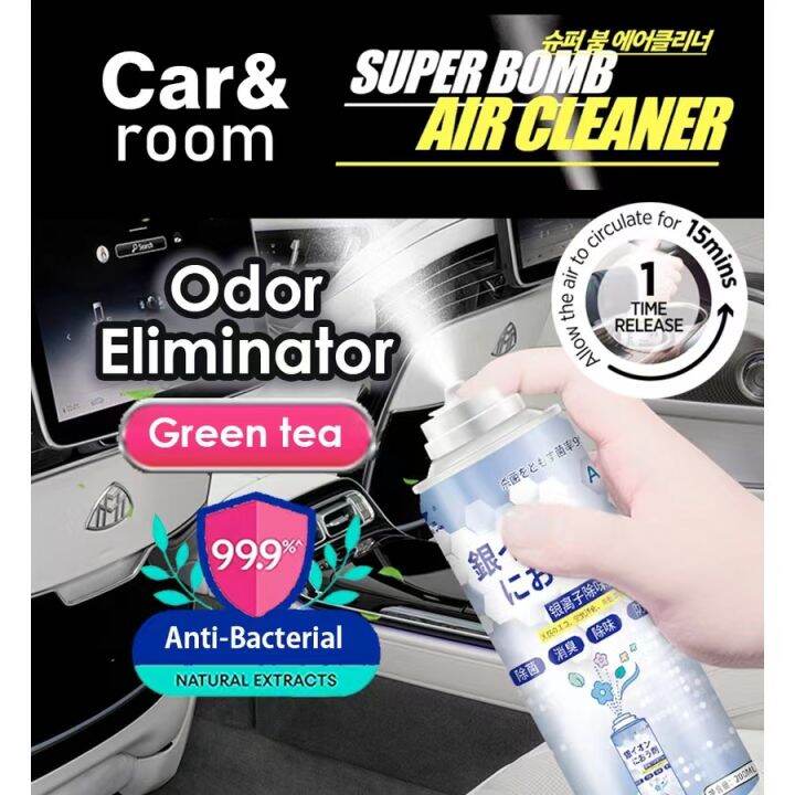 🇲🇾🐸200ml Japan Car Freshener Odour Eliminator Nano Silver Car Air
