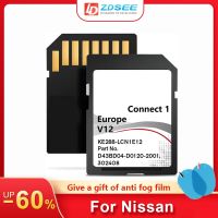 2022 Connect 1 LCN1 V12 SD CARD MAP EUROPE UK SD Card plug and play For Nissan Car