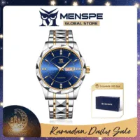 โปรโมชั่น Flash Sale : MENSPE Ramadan Fashion Men Quartz Watches Double Calendar Men