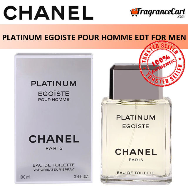 Mens Perfume Egoiste Platinum Chanel EDT  Quintessence Boutique