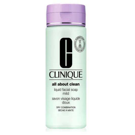 Clinique All About Clean Liquid Facial Soap Mild (Dry Combination) 200 ml