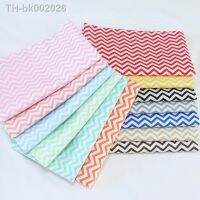 ✟✿ 160CMx50CM cotton cloth gray blue yellow aqua ORANGE 0.5 CM SLIM chevron zigzag fabric for DIY cushions quilting decoration