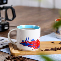 New 420ml City Cup USA City Bone china Mug Global Collection Ceramic London Sydney Paris Rome Egypt BeiJing ShangHai City Mug