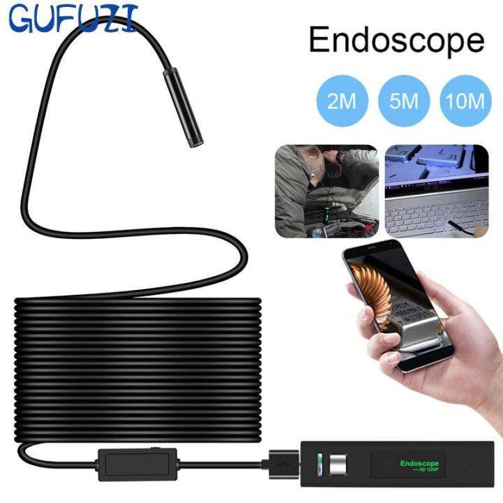 Wireless Endoscope Rechargeable WiFi Endoscope Camera with 8 LED 1200P