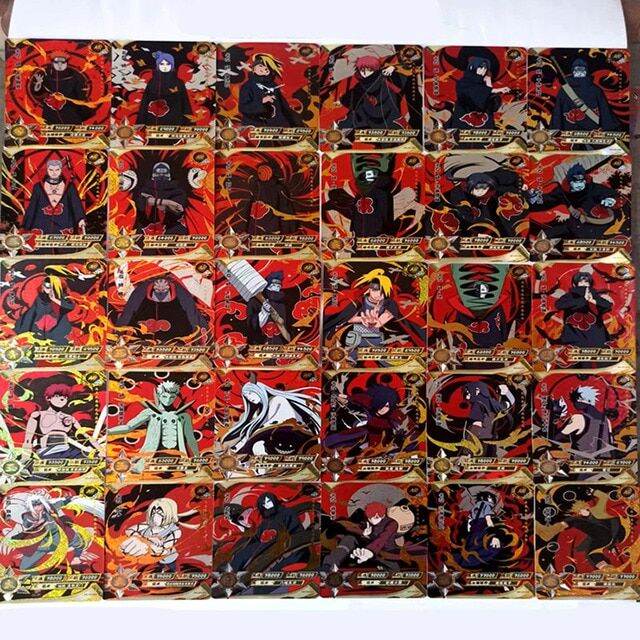 Naruto Cards Full Set AR Akatsuki 24pc No.001-024 Uchiha Itachi Sasuke ...