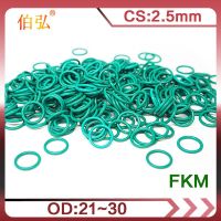 Fluororubber O-Ring 5PCS/lot FKM Sealing CS 2.5mm OD21/22/23/24/25/26/27/28/29/30mm O-Ring Seal Gasket Ring Gas Stove Parts Accessories