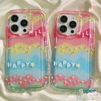 เคสโทรศัพท์มือถือ แบบนิ่ม ลายสายรุ้ง สีสันสดใส สําหรับ Samsung A04 A14 A03 A23 A34 A54 A71 A51 A30 A52 A50s A02s A21S A30s A03s A04s A22 A13 A50 M11 A04E M13 A12 A32 A52s A11 A20 S A30 M23