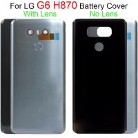 【⊕Good quality⊕】 xuren5304977 เคสฝาครอบด้านหลังสำหรับ Lg G6พร้อมกระจกเลนส์กล้องถ่ายรูป Us997 Ls993ลายนิ้วมือ H870 Vs998สำหรับ Lg G6ประตู