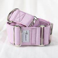 ปลอกคอสัตว์เลี้ยงปลอกคอ Martingale ปรับความกว้างได้ทนทานสำหรับ MLQ-60ผ้าฝ้ายอิตาเลียน Greyhound