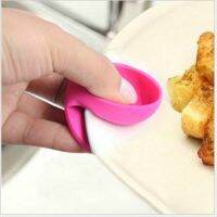 1PC Microwave Oven Mitts Silicone Holder for Convenient Heat Insulated Glove Finger Nonslip Clips Kitchen Accessories Cook Tools