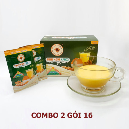 Set 2 gói tinh bột nghệ canxi honimore 16g - ảnh sản phẩm 4