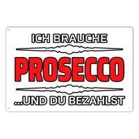 Prosecco O &amp;#; นาฬิกาโปสเตอร์โบราณค็อกเทล Prosecco โลหะป้ายฝับดีบุกบาร์ตกแต่งศิลปะบนผนังเจ้าหญิงของตกแต่ง