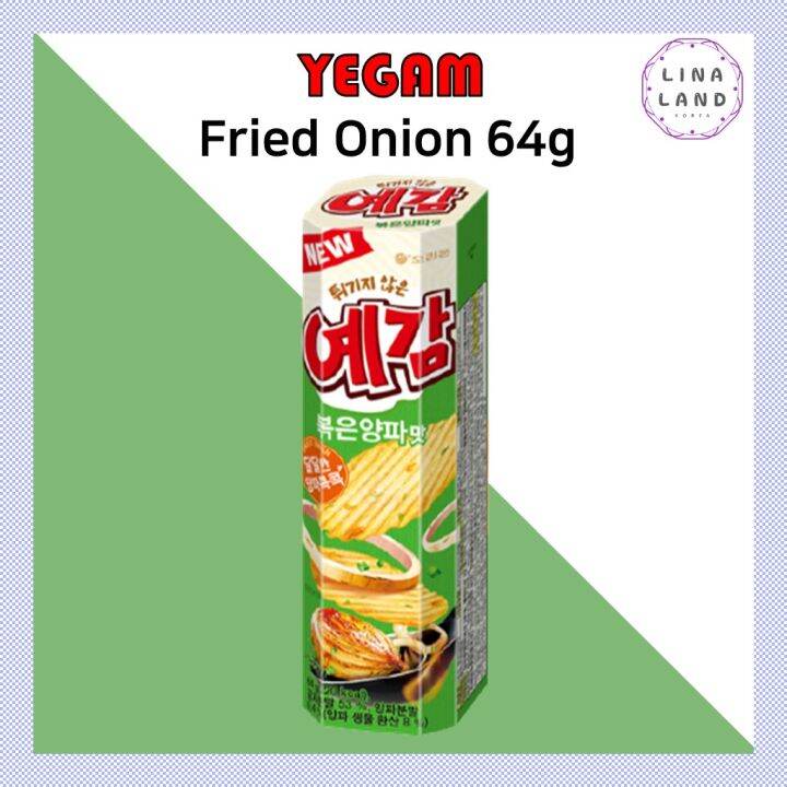KOREA Orion Yegam Potato Chips 64g Fried Onion (Premonition NON Frying