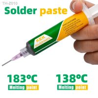 ◎ Needle-tube Type Lead-free Low Temperature Solder Paste Sn42Bi58 Melting Point 138℃ Patch Repair Low Temperature Solder Paste