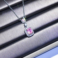 Huitan Newly Designed Womens Pendant Necklace with Dazzling Cubic Zirconia Fancy Accessories for Party Girl Gift Trendy Jewelry
