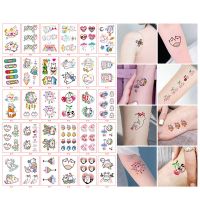 HOONGE ลายสัก ไม่มีซ้ำ DIY เด็กๆ โรแมนติก กันน้ำครับ สีดำ สำหรับร่างกายมือแขนขา ดอกไม้ Tatouage temporaire สติ๊กเกอร์รอยสักผู้หญิง รอยสักปลอม สติกเกอร์ศิลปะร่างกาย สติกเกอร์รอยสักชั่วคราว