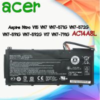 BATTERY ACER AC14A8L แบตเตอรี่ เอเซอร์ Aspire V17 NITRO vx5-591G VN7-792G AC15B7L แท้ รับประกัน 6 เดือน